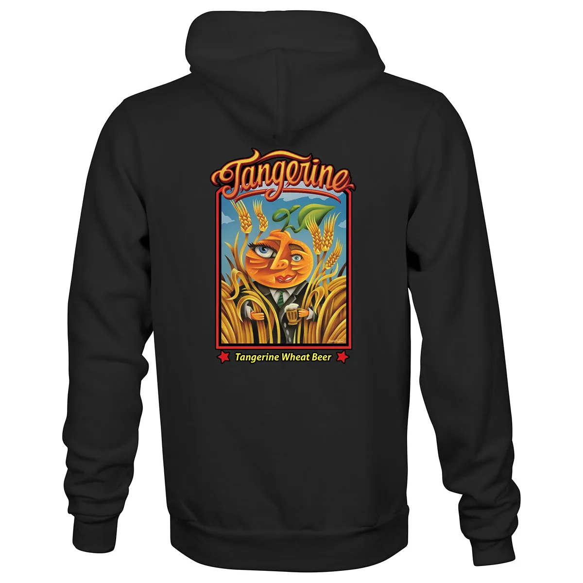 Tangerine Hooded Sweatshirt