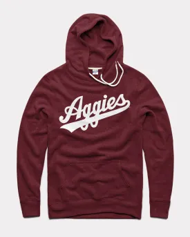 Texas A&M Aggies Script Maroon Hoodie