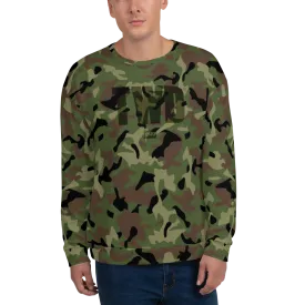 The Walking Dead Camo Logo Unisex All-Over Print Crew Neck Sweatshirt