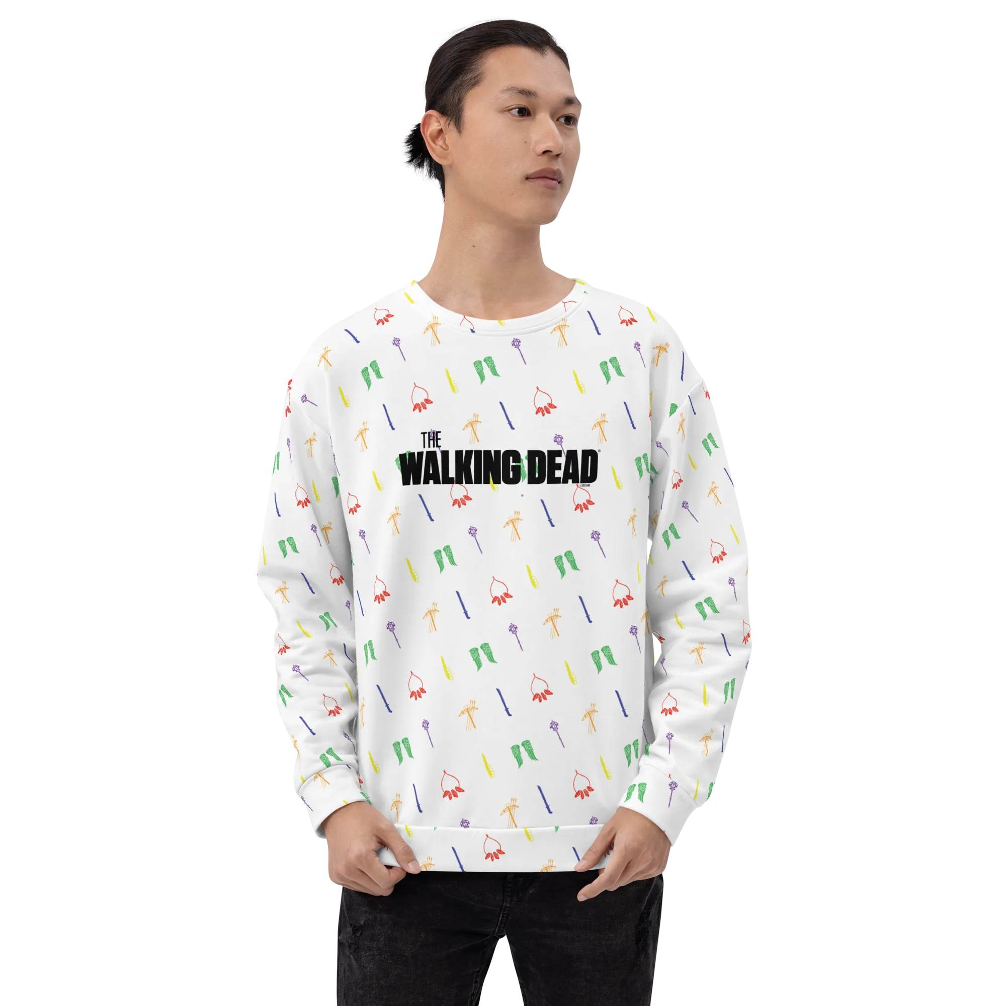 The Walking Dead Pride Icons Unisex Crew Neck Sweatshirt