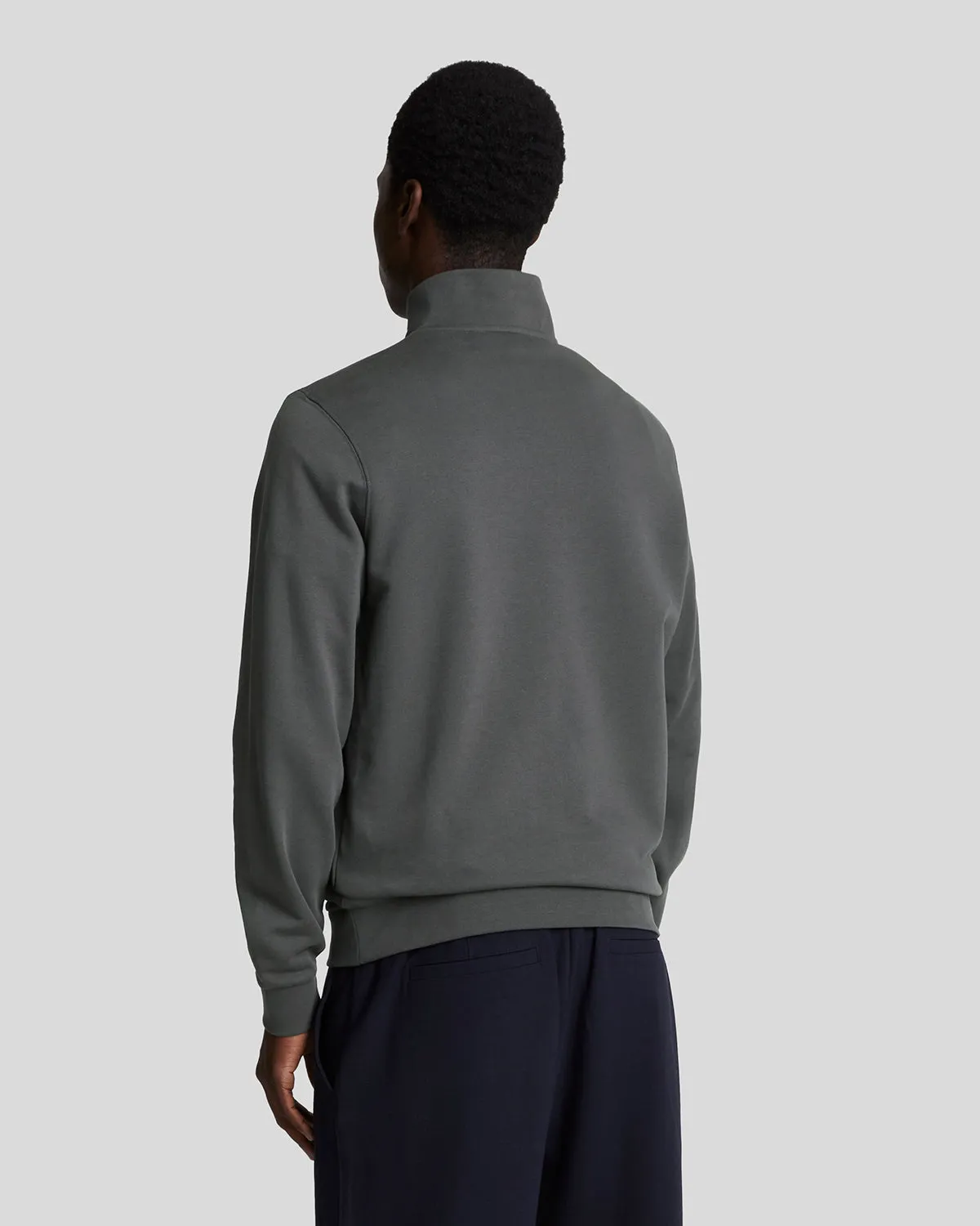 Tonal Eagle 1/4 Zip Sweatshirt