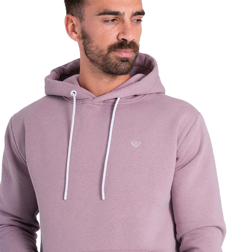 Walker & Hunt Understated Hoodie | Lilac Chalk