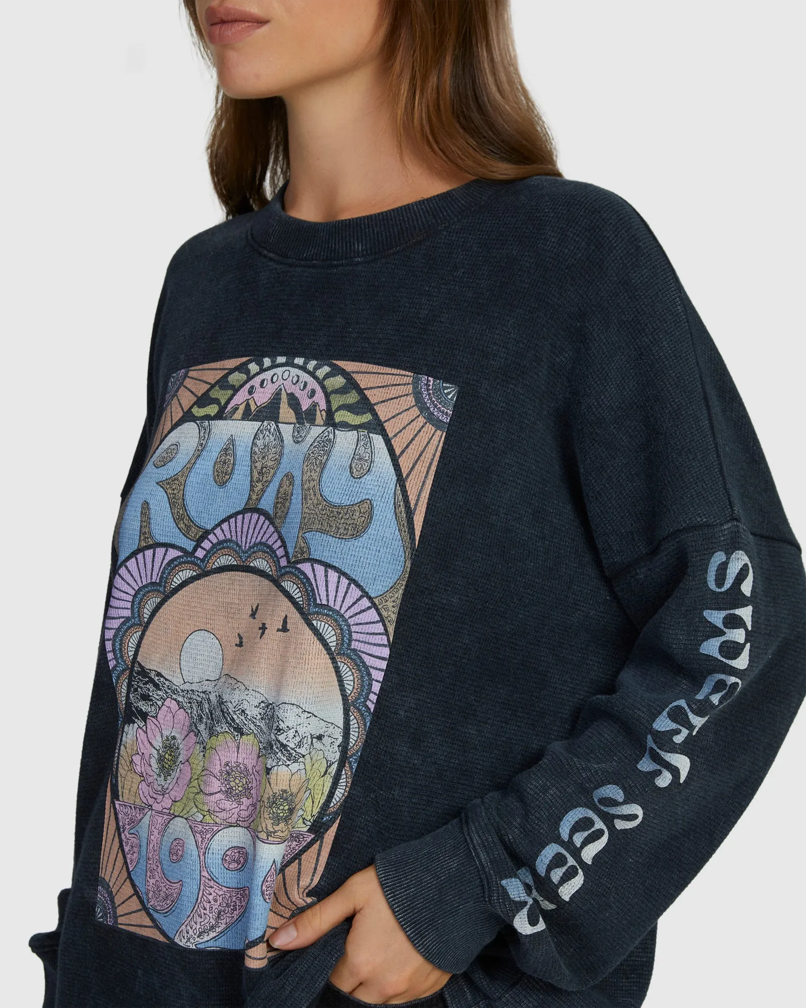 Womens East Side Long Sleeve Sweatshirt