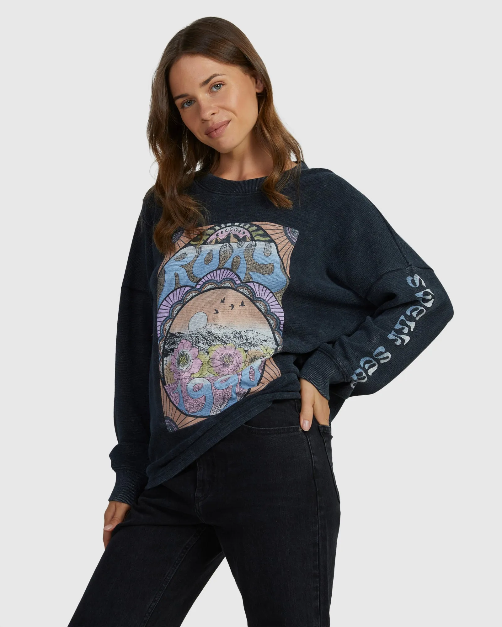 Womens East Side Long Sleeve Sweatshirt