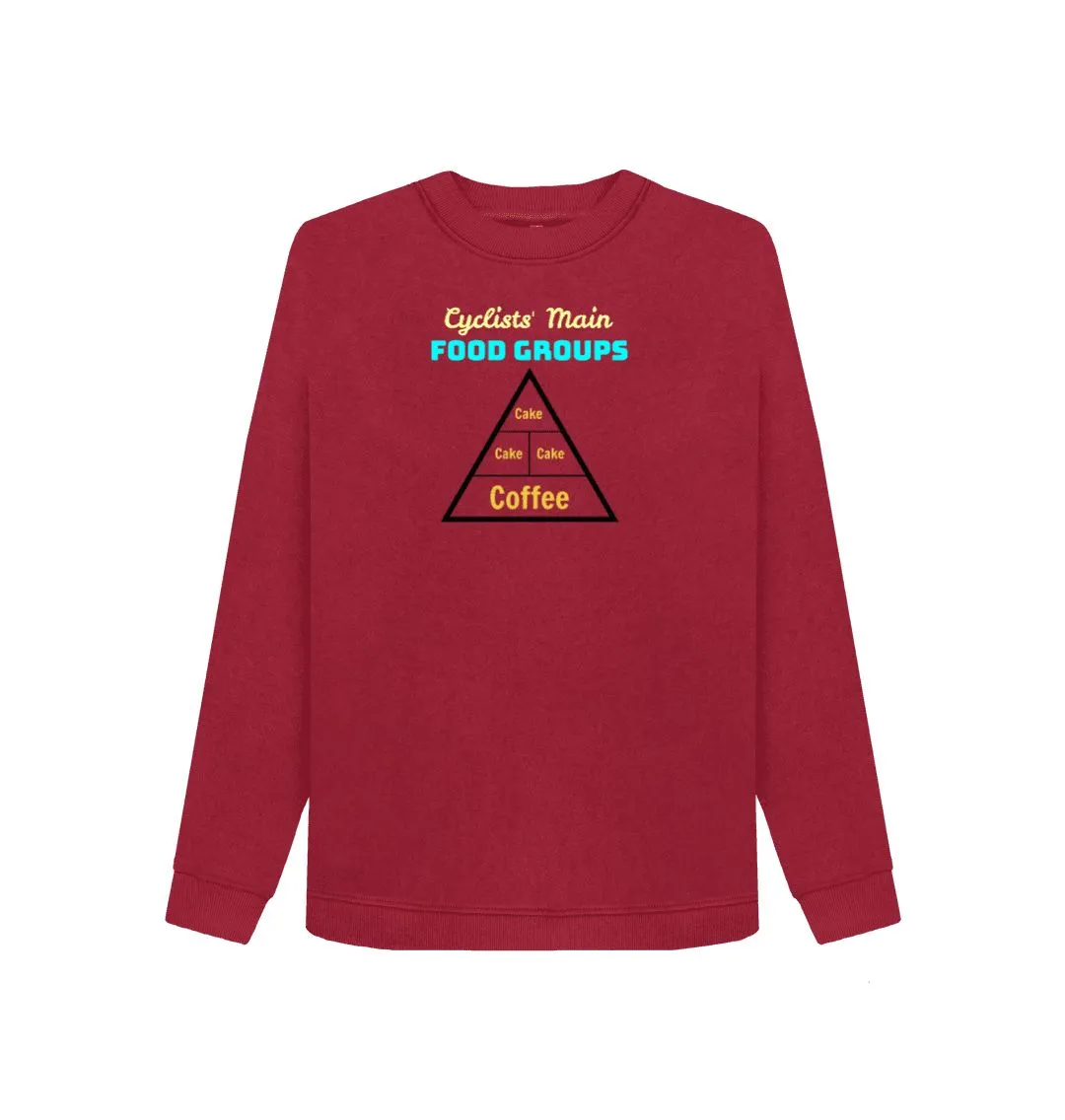 Women's Food Groups Sweatshirt