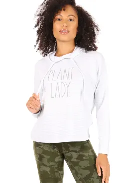 Women's "PLANT LADY" Slim Fit Pullover Fashion Hoodie