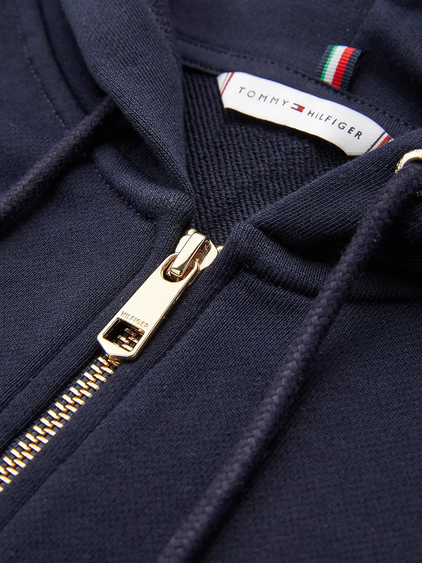 Zip- thur Hoody - Navy