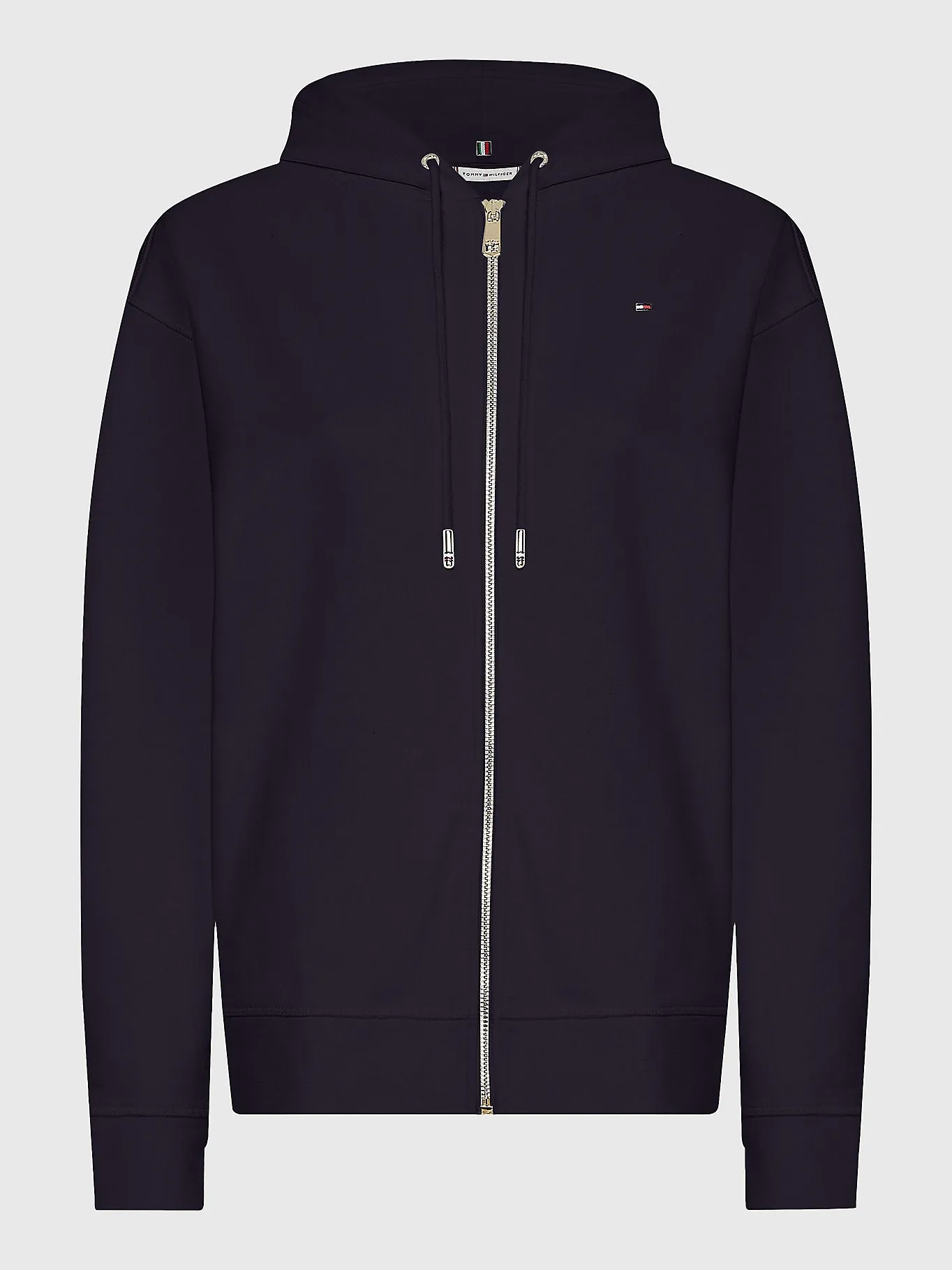 Zip- thur Hoody - Navy